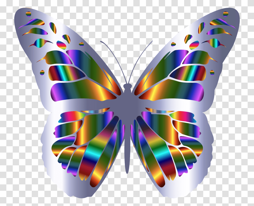 Butterfly, Ornament, Pattern Transparent Png