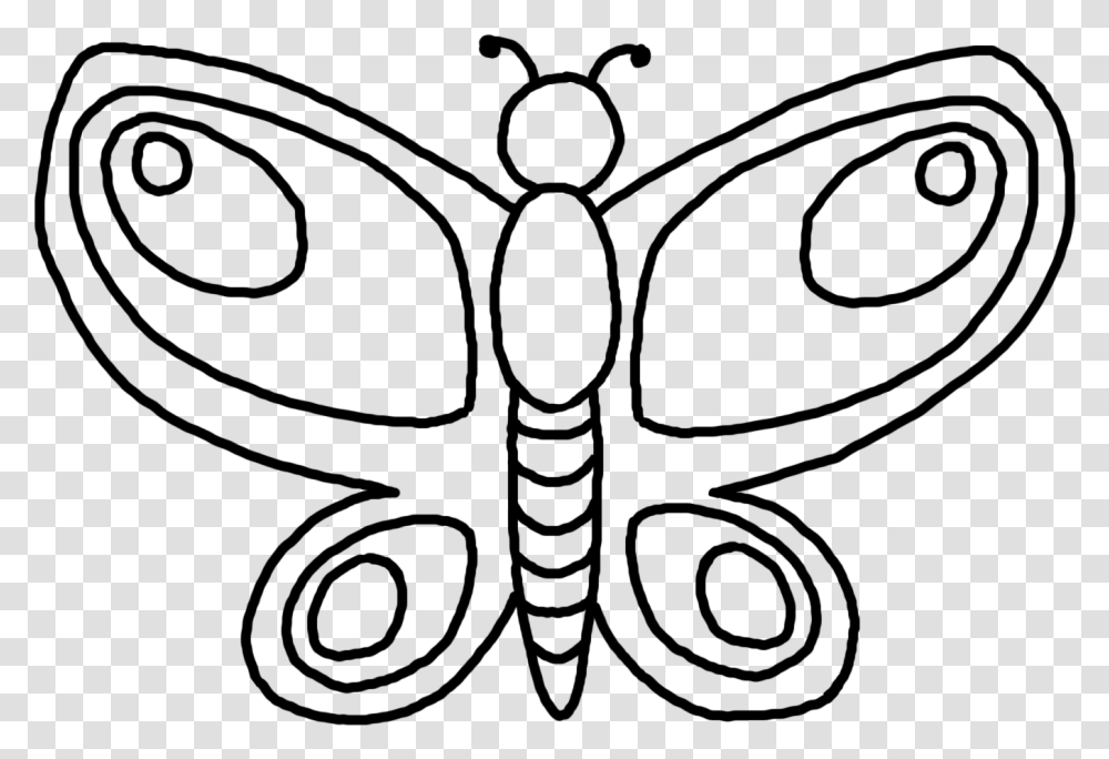 Butterfly Outline Background Colour By Numbers In French, Gray, World Of Warcraft Transparent Png