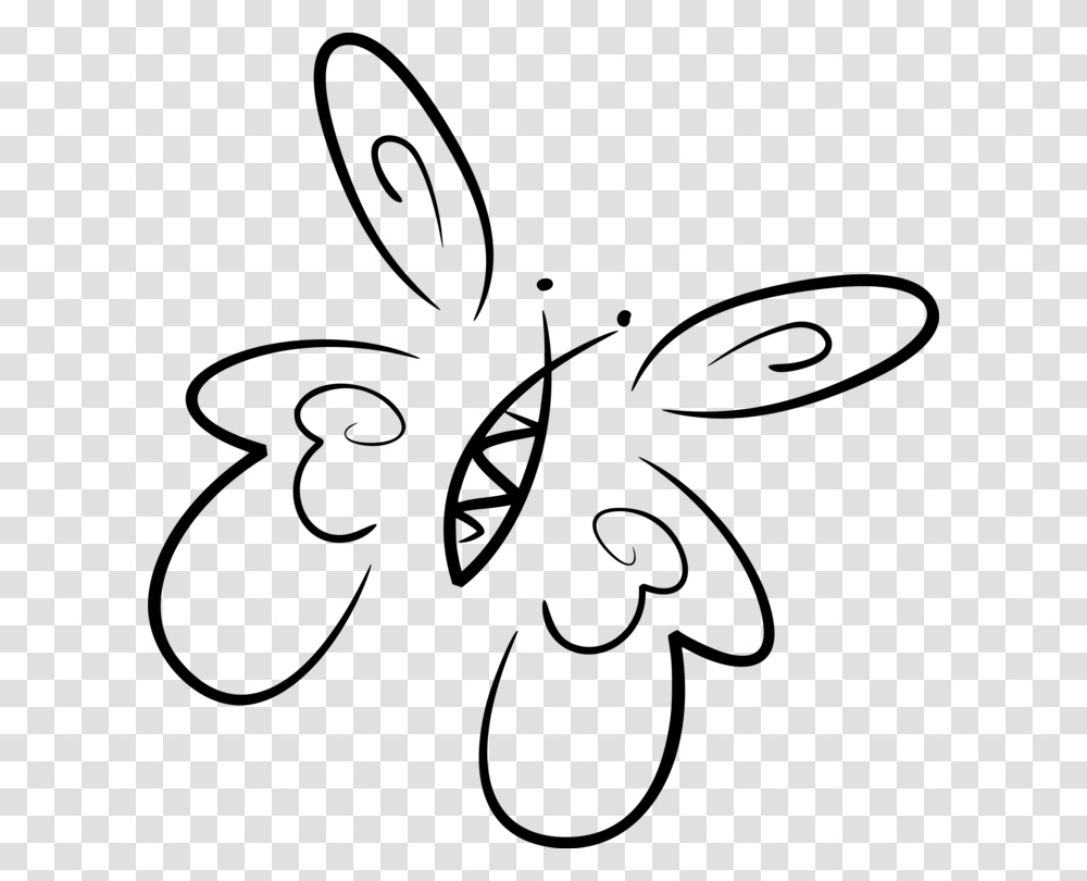 Butterfly Outline, Gray, World Of Warcraft Transparent Png