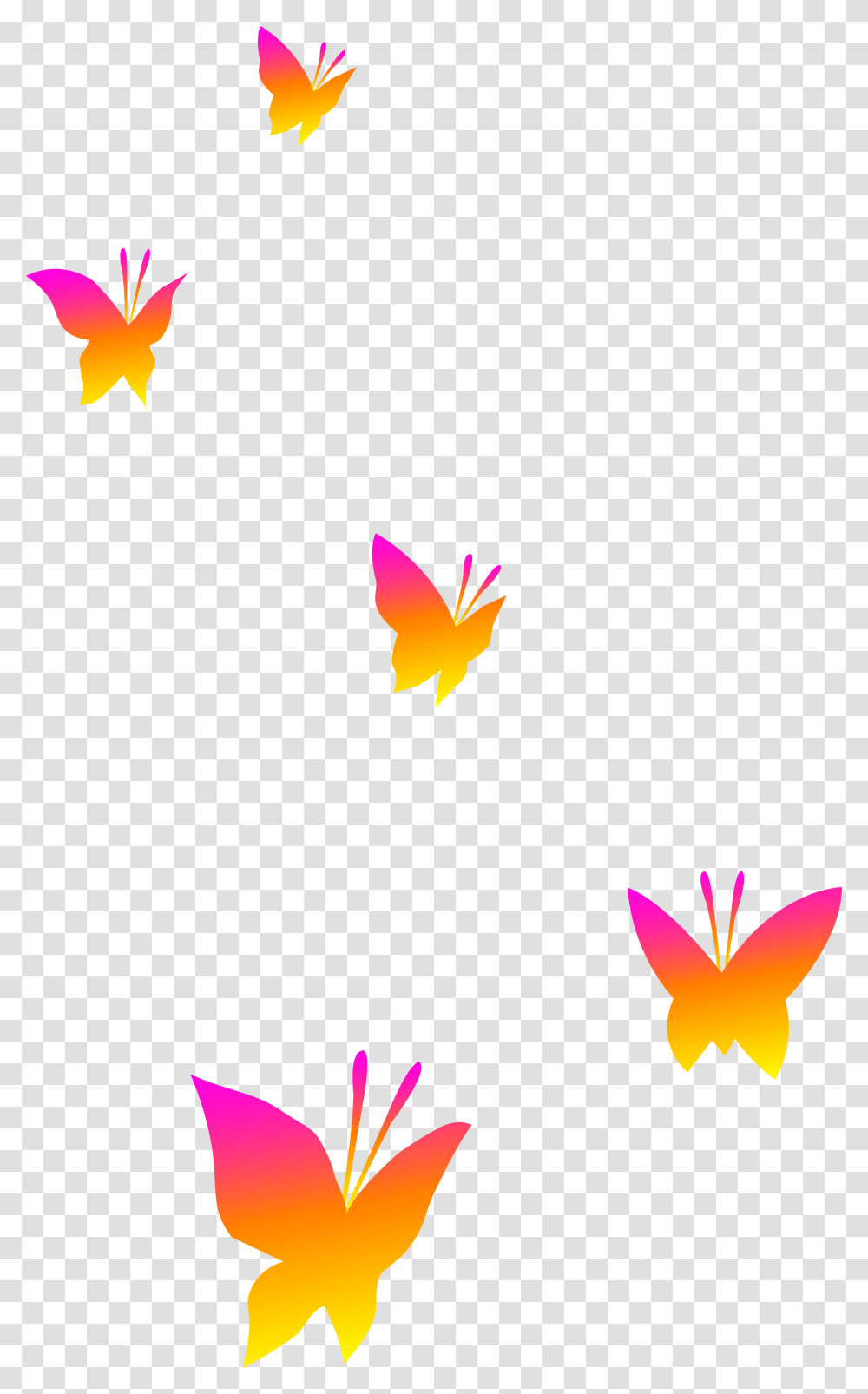 Butterfly, Pac Man Transparent Png