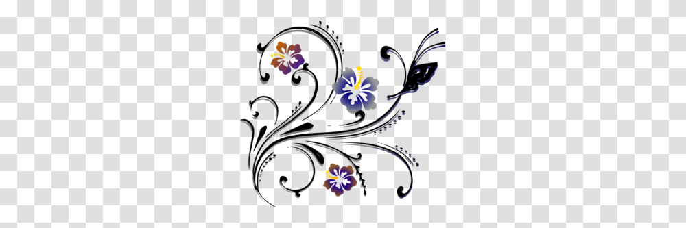 Butterfly Scroll Clip Art For Web, Floral Design, Pattern, Poster Transparent Png