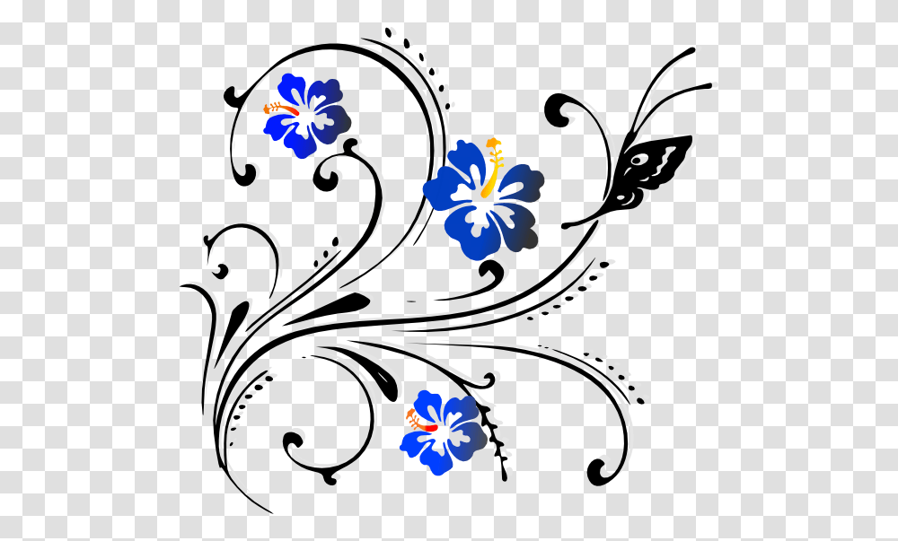 Butterfly Scroll Clip Art Vector Clip Art, Floral Design, Pattern Transparent Png