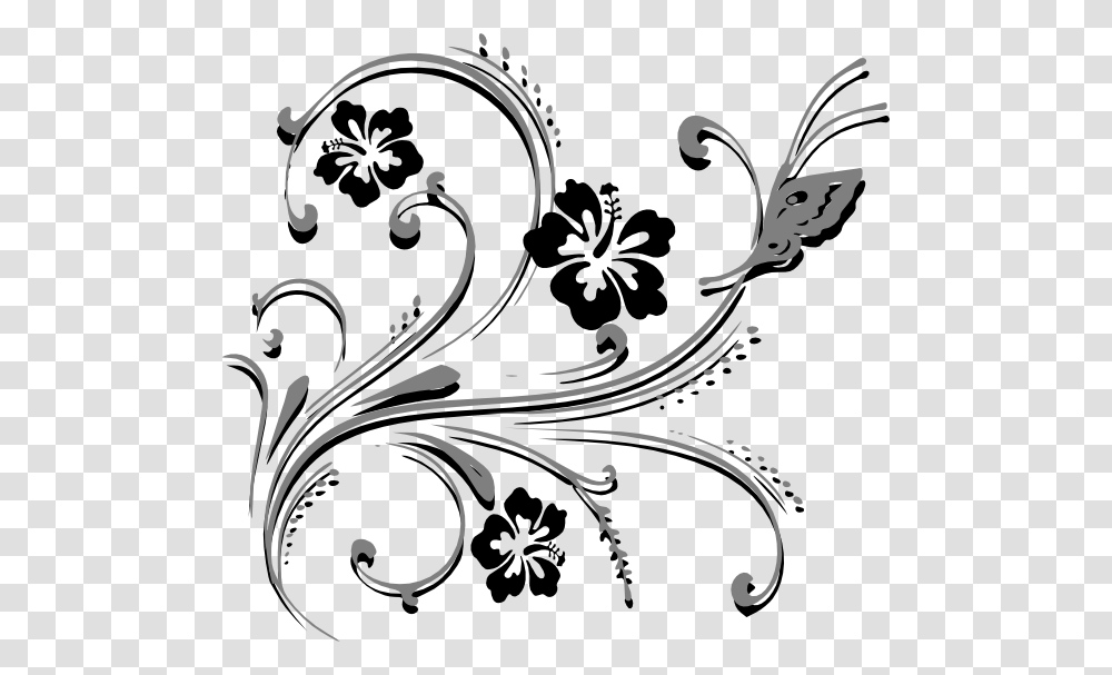 Butterfly Scroll Svg Clip Arts Wedding Card Border Design, Floral Design, Pattern Transparent Png