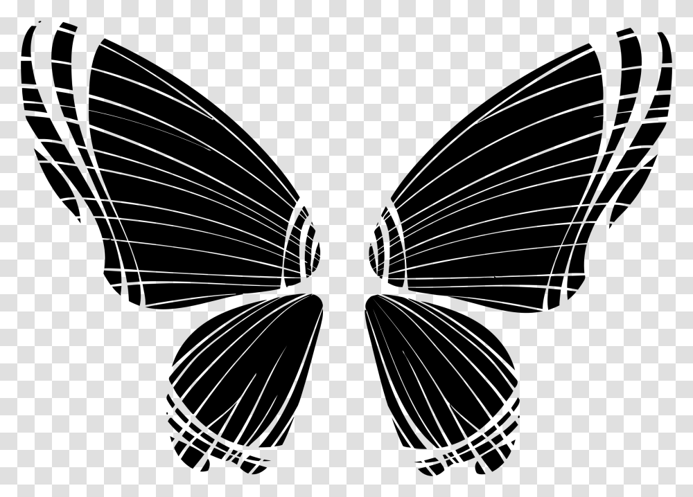 Butterfly Silhouette 10 Clip Arts Butterfly Wings Background, Gray, World Of Warcraft Transparent Png