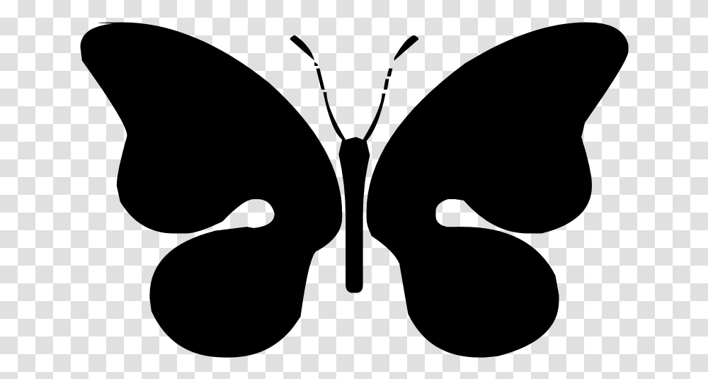 Butterfly Silhouette Clip Art, Gray, World Of Warcraft Transparent Png