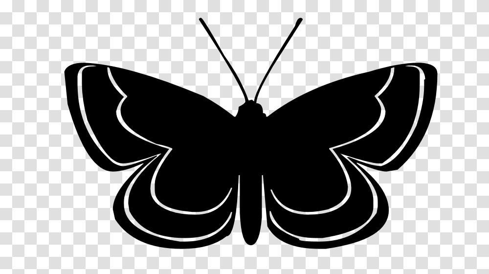 Butterfly Silhouette Clip Art, Gray, World Of Warcraft Transparent Png