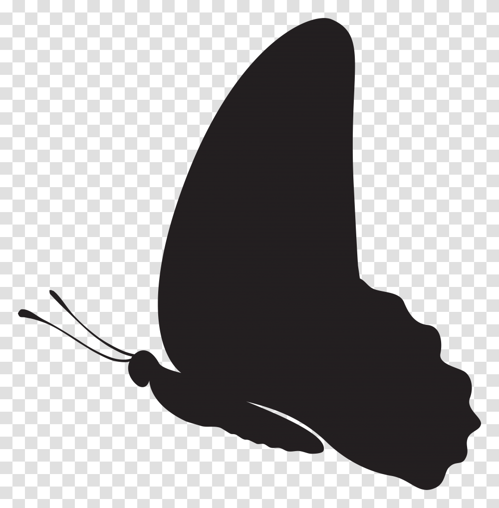 Butterfly Silhouette Clip Art, Logo, Face Transparent Png