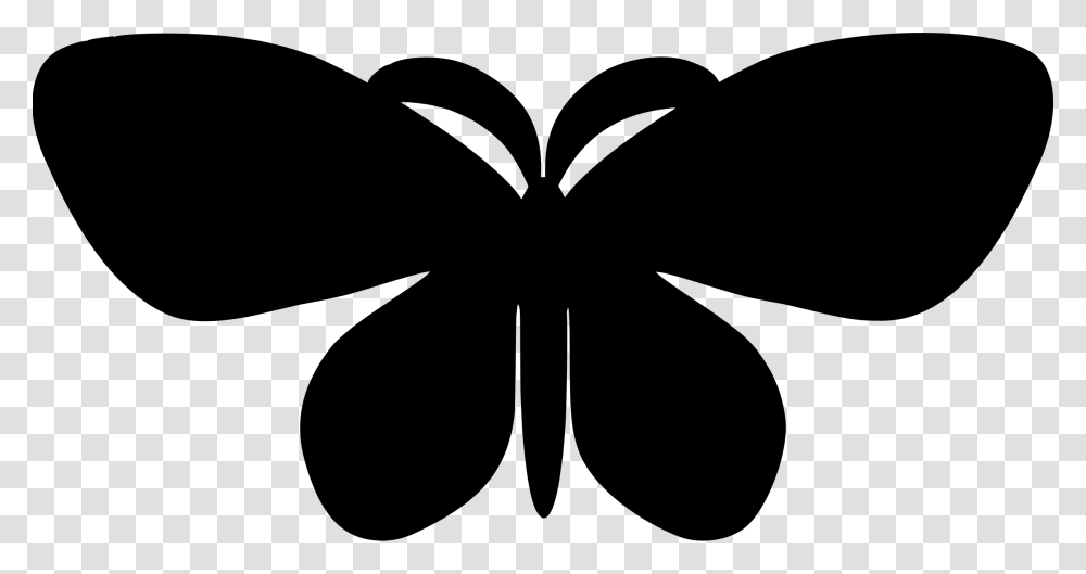 Butterfly Silhouette Clip Arts, Gray, World Of Warcraft Transparent Png