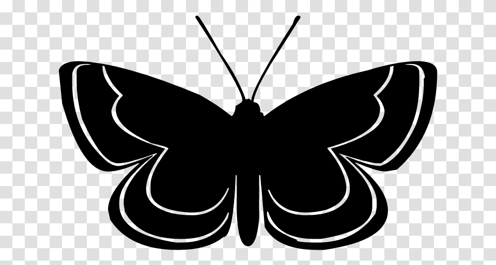 Butterfly Silhouette, Gray, World Of Warcraft Transparent Png