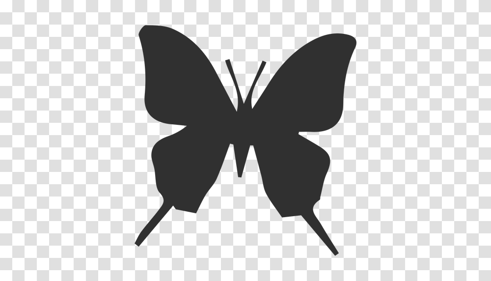 Butterfly Silhouette Icon Butterfly Silhouette, Stencil, Leaf, Plant Transparent Png