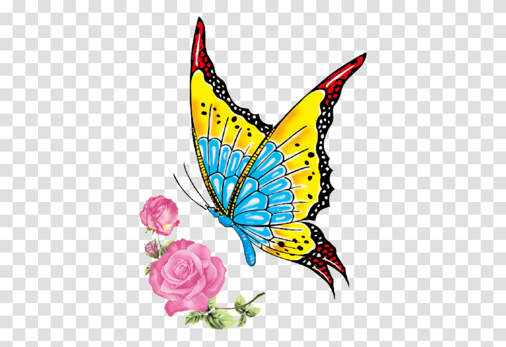 Butterfly Sticker, Insect, Invertebrate, Animal, Pattern Transparent Png