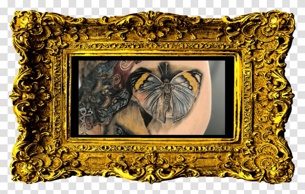 Butterfly Tattoo, Painting, Modern Art, Person Transparent Png