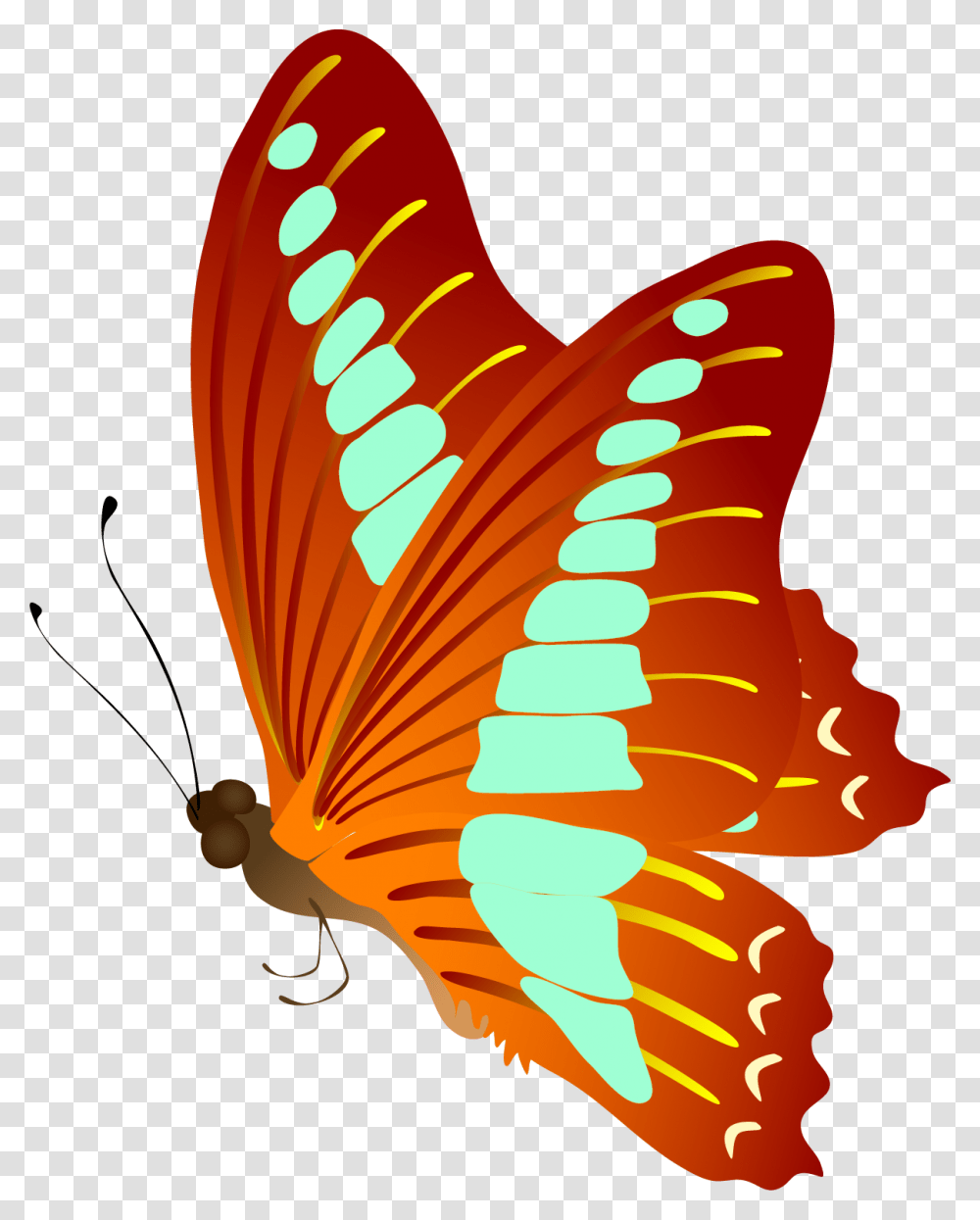 Butterfly Vector Free, Kite, Toy, Animal, Invertebrate Transparent Png