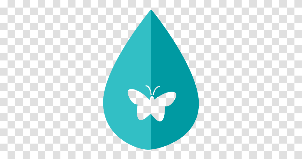Butterfly Water Drop Icon & Svg Vector File Borboleta Logo, Insect, Invertebrate, Animal, Label Transparent Png