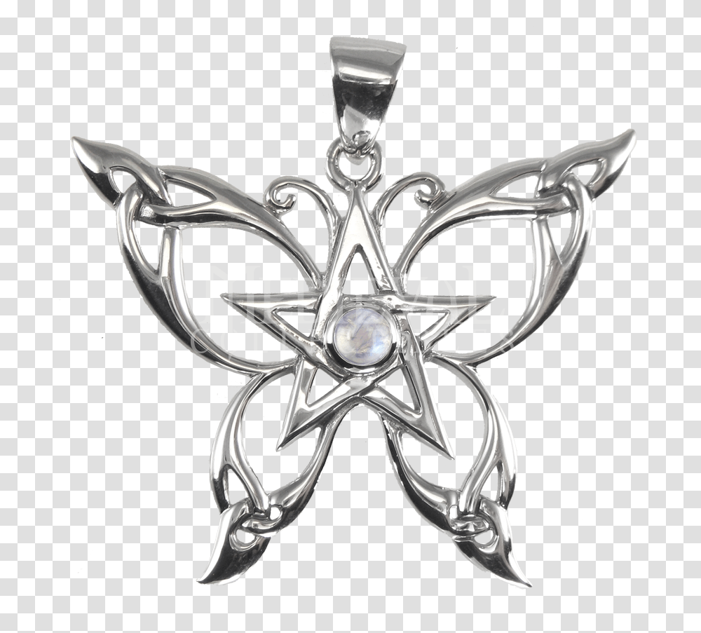Butterfly With Pentagram, Pendant, Accessories, Accessory, Jewelry Transparent Png