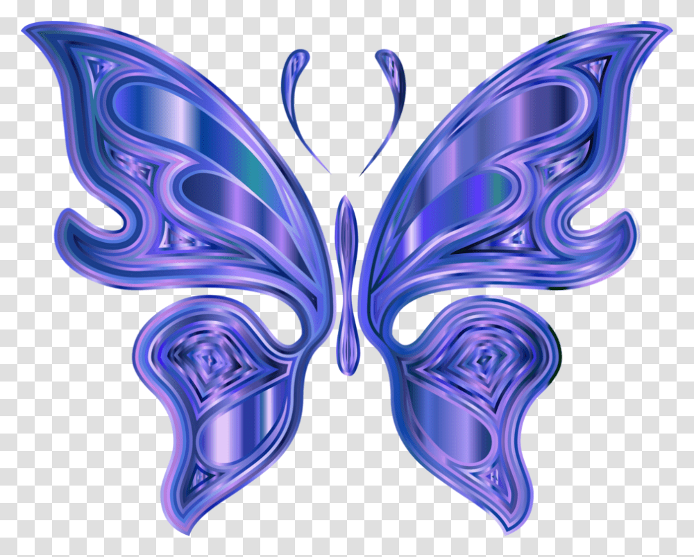 Butterflyelectric Bluesymmetry Mariposa Prisma, Pattern, Ornament, Purple Transparent Png