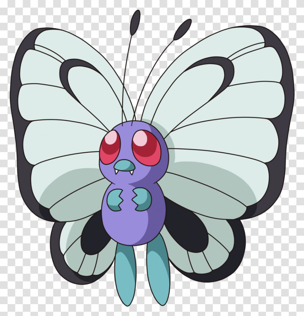 Butterfree 6 Image Pokemon Butterfree, Graphics, Art, Pattern, Floral Design Transparent Png