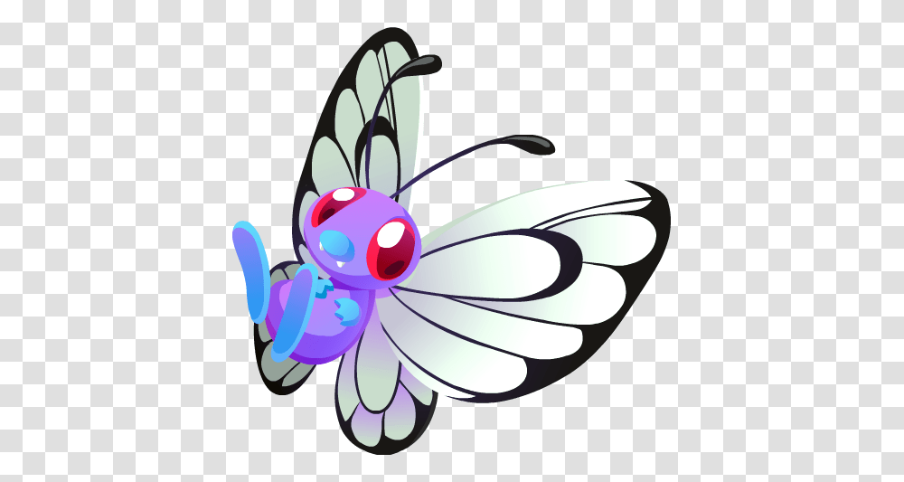 Butterfree, Animal, Lamp Transparent Png