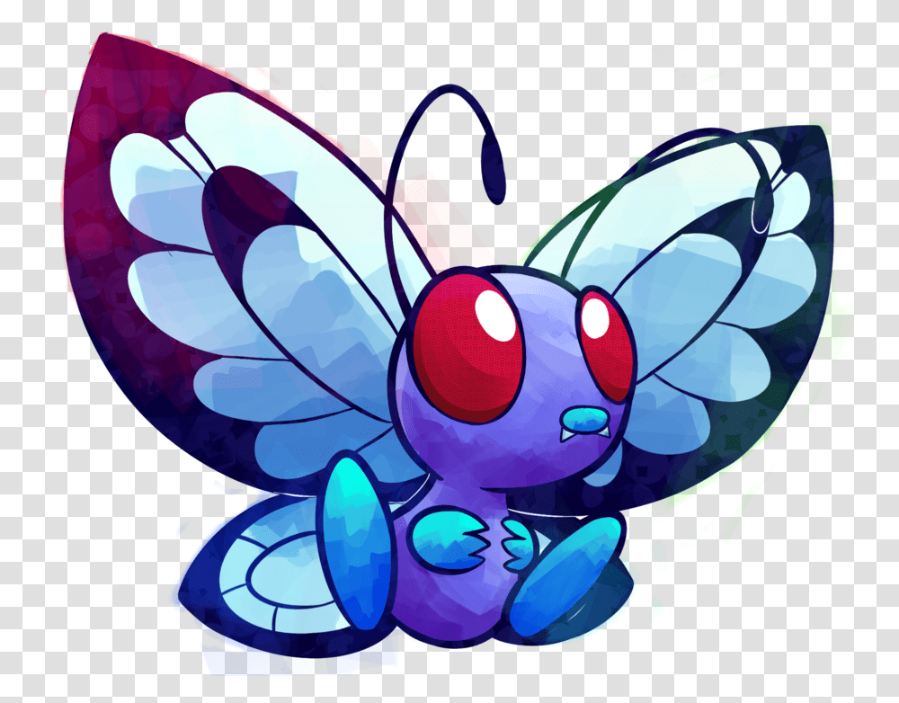 Butterfree By Saito 800 D4tunn1 Fly Type Pokemon, Animal, Sea Life Transparent Png