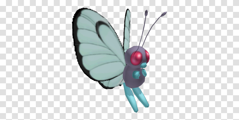 Butterfree Pokemon Stadium, Insect, Invertebrate, Animal, Dragonfly Transparent Png