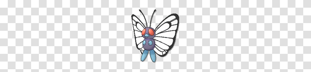 Butterfree Sprites Gallery Database, Insect, Invertebrate, Animal, Soccer Ball Transparent Png