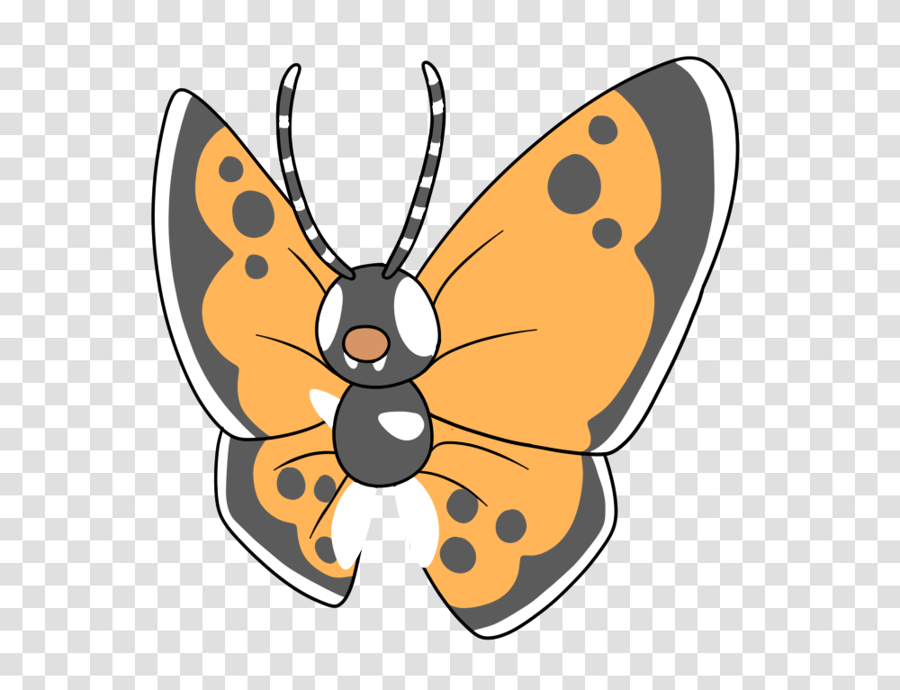 Butterfree Variant, Animal, Invertebrate, Insect Transparent Png
