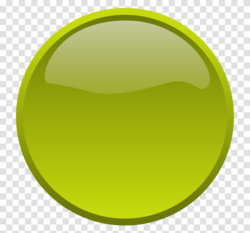 Button Circulo Verde, Green, Sphere, Tennis Ball, Sport Transparent Png