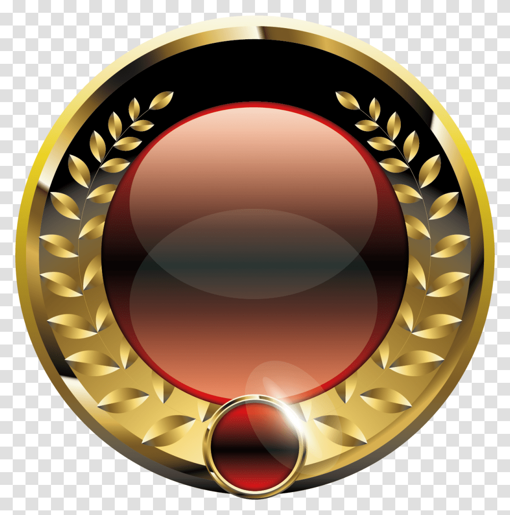 Button, Icon, Gold, Tape Transparent Png
