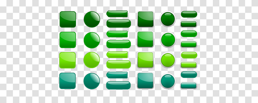 Button, Icon, Green, Light, Pill Transparent Png