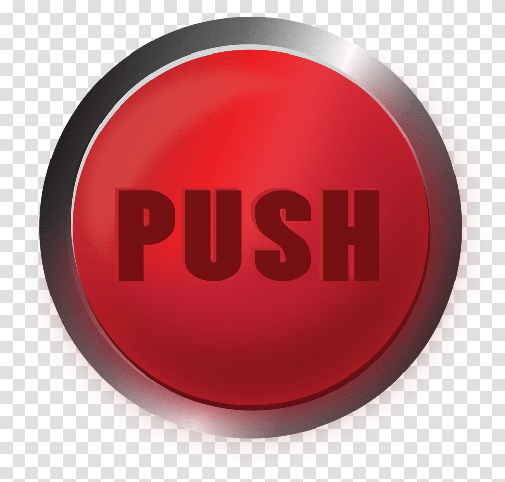 Button Red Button Push Button Free Photo Circle, Number, Label Transparent Png
