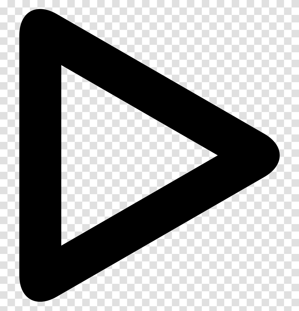 Button Start Play Button, Triangle Transparent Png