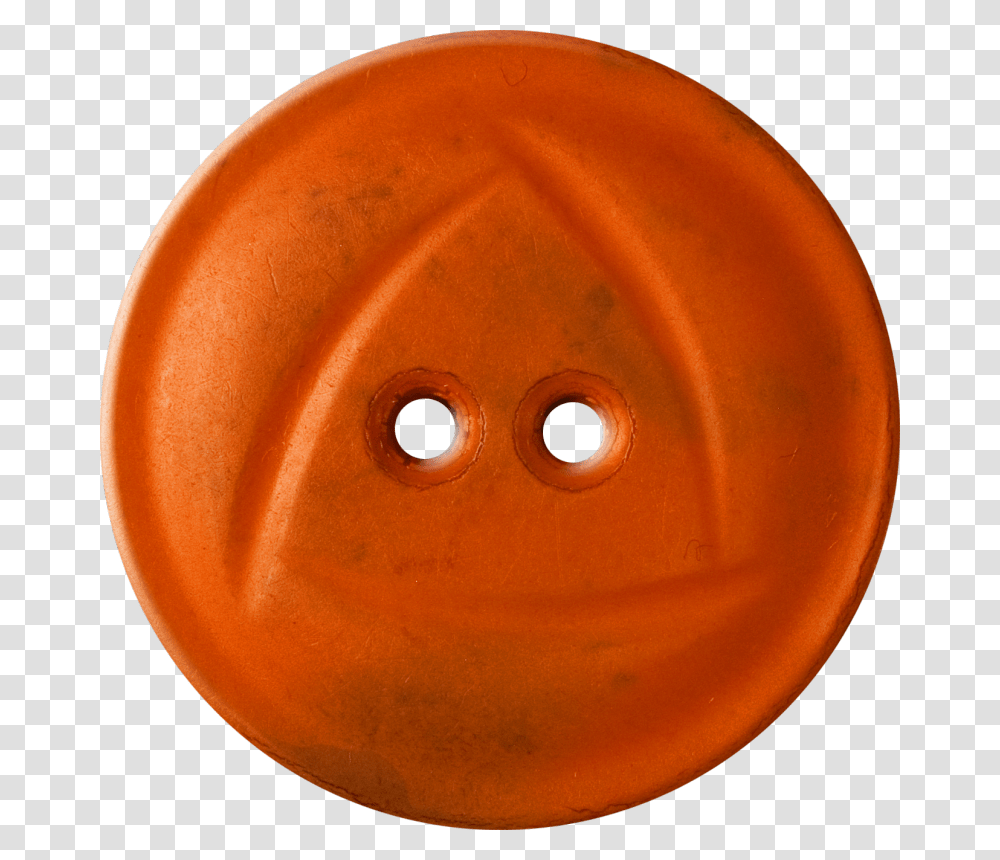 Button With Rounded Triangle Design Orange Circle, Ball, Sport, Sports, Egg Transparent Png