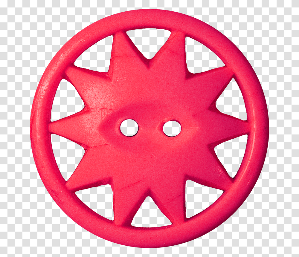 Button With Ten Pointed Star Inscribed In A Circle Roh Octagon Wheels, Machine, Tire, Plant, Car Wheel Transparent Png