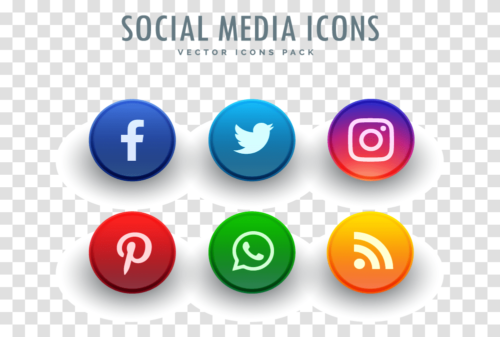 Buttons Colored Media Blog Facebook Social Icon Social Media Facebook Icon, Number, Logo Transparent Png