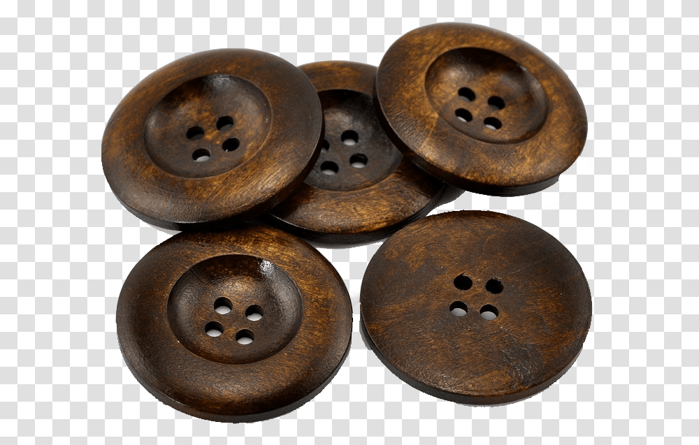 Buttons Photo Background Botones Grandes De Madera, Drain, Bread, Food, Hole Transparent Png