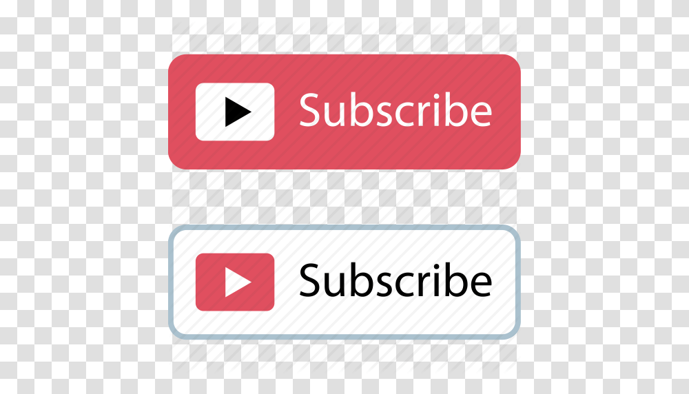 Buttons Subscribe Youtube Icon, Label, Paper, Business Card Transparent Png