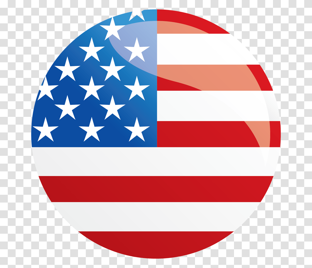 Buttons Us Flag Button, American Flag Transparent Png