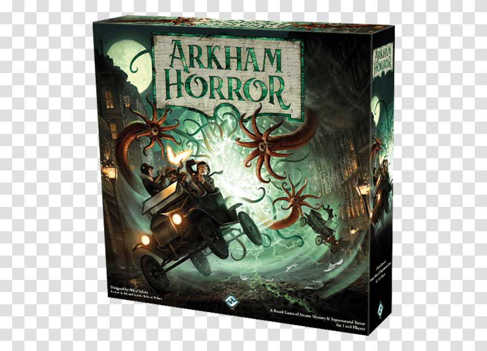 Buy 2 Games Get 3rd Game Free Arkham Horror 3rd Edition, Poster, Advertisement, Novel, Book Transparent Png