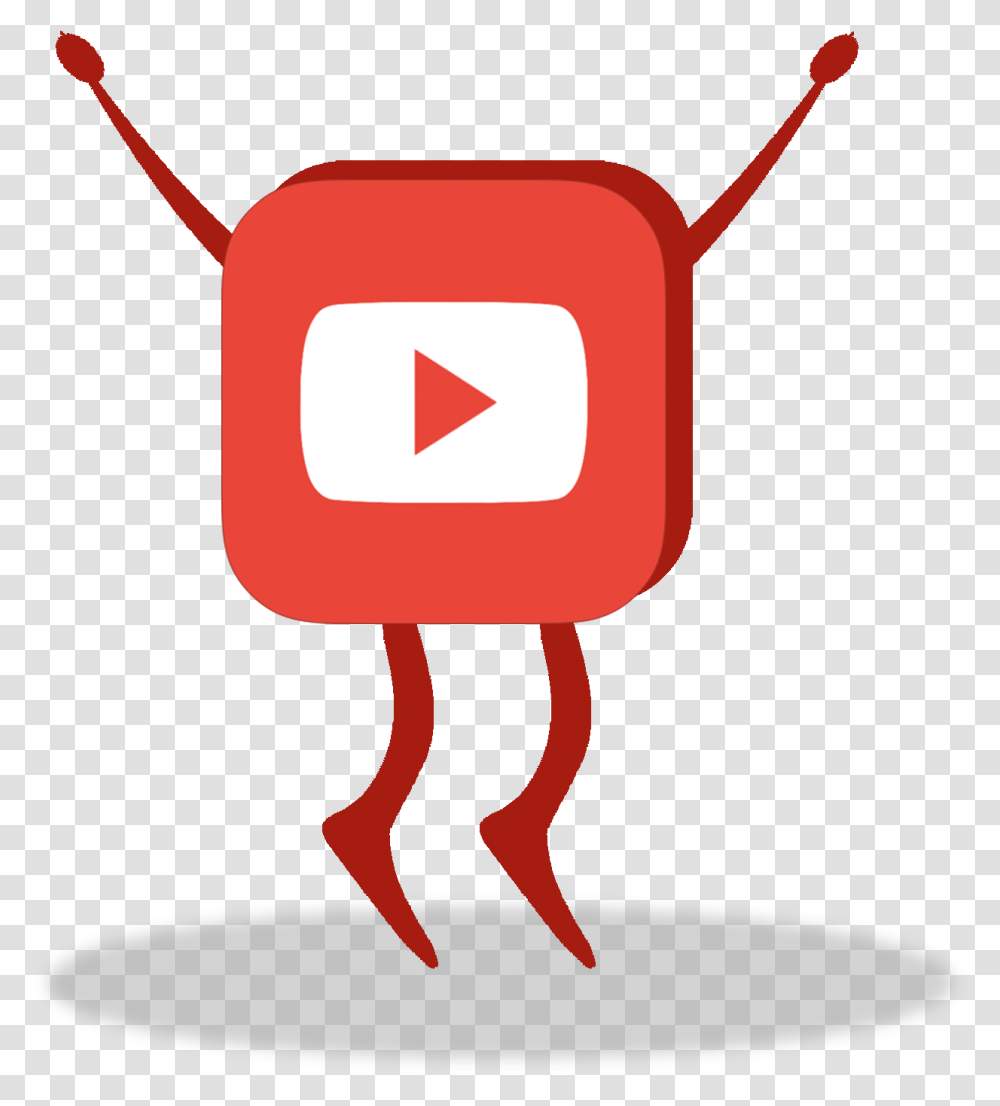 Buy 30 Days Once Off Youtube Subscribtion Youtube Logo With Legs, Food, Ketchup Transparent Png