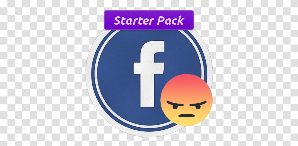 Buy 50 Facebook Angry Reactions Anrgy Facebook, Label, Text, Symbol, Logo Transparent Png