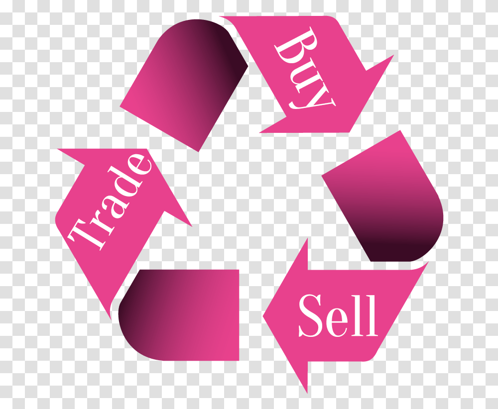 Buy And Sell Clipart Buy And Sell, Symbol, Recycling Symbol, Text, Number Transparent Png