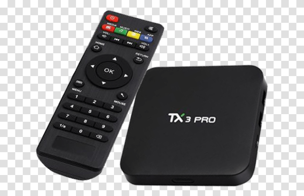 Buy Android Tv Box Tanix Tx3 Pro Niagara Android Tv Box, Electronics, Remote Control Transparent Png