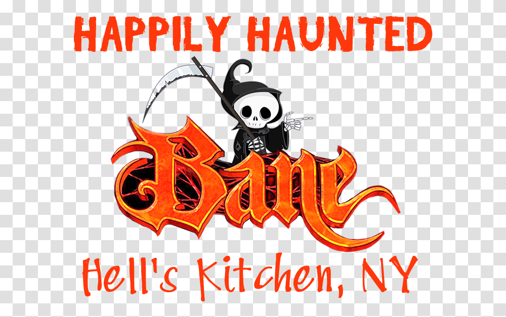 Buy Bane S Haunted House Ny Happily Haunted Ticket Poster, Advertisement, Flyer, Paper, Brochure Transparent Png