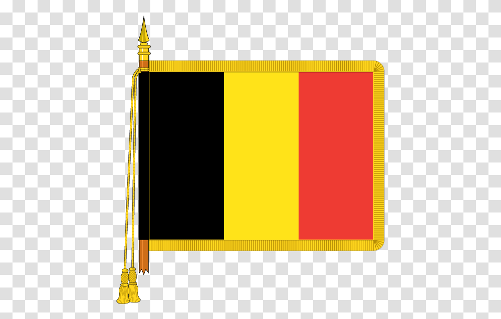 Buy Ceremonial Belgium Flag Online Union Jack With Gold Fringe, Fence, Barricade Transparent Png