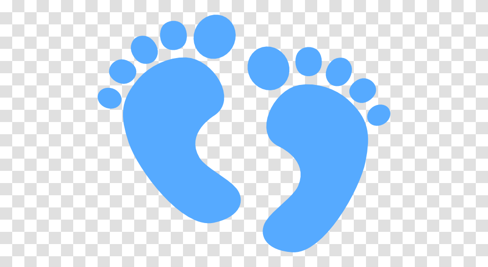 Buy Clip Art Blue Handprint Oror, Footprint Transparent Png