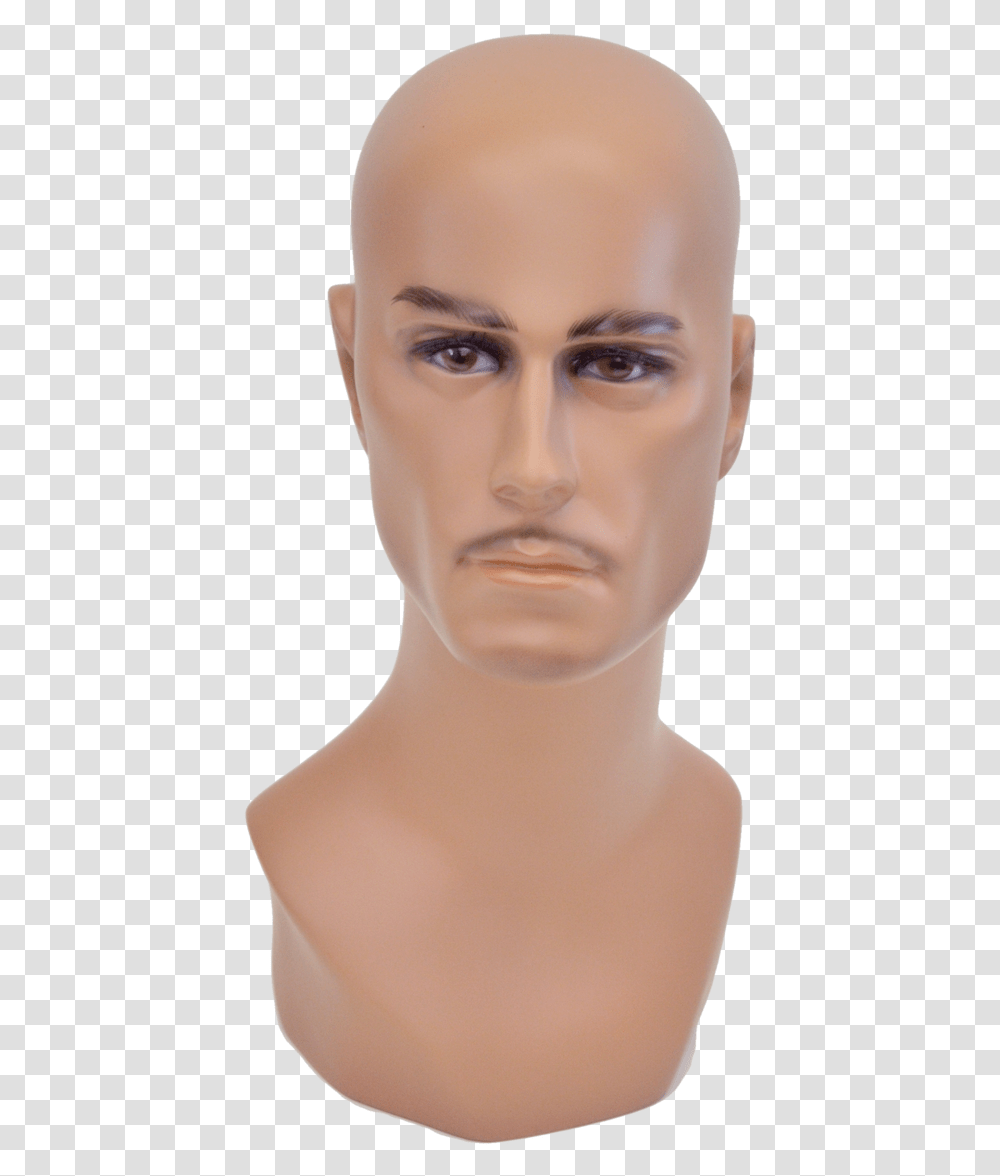 Buy Display Male Mannequin Head Hair Loss, Person, Human, Face, Art Transparent Png