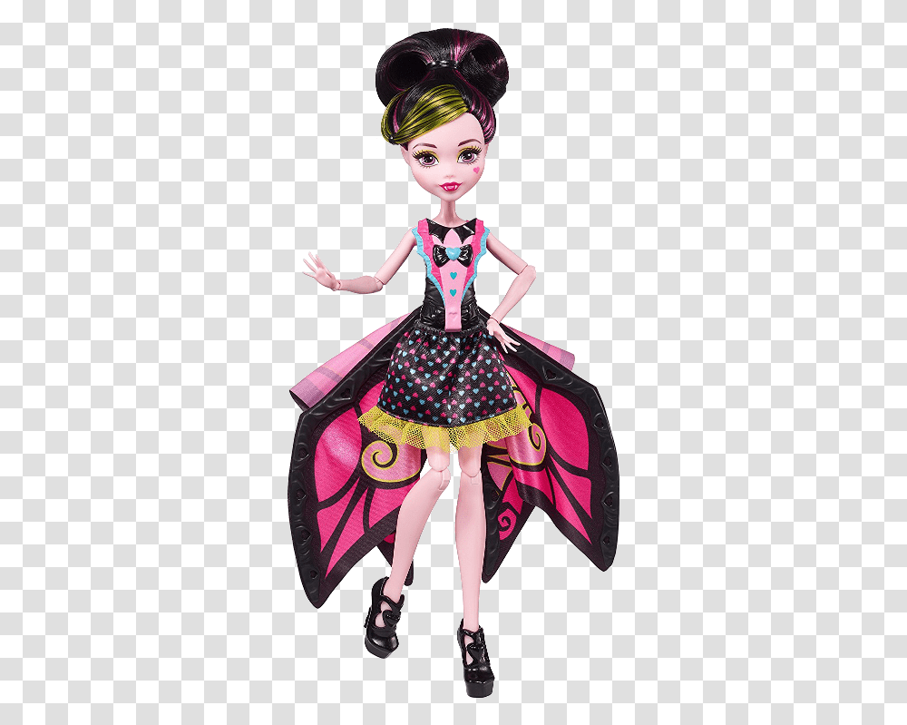 Buy Doll Monster High Transformation Doll Flp01 Elkor Monster High Kanatl Bebek, Skirt, Apparel, Costume Transparent Png