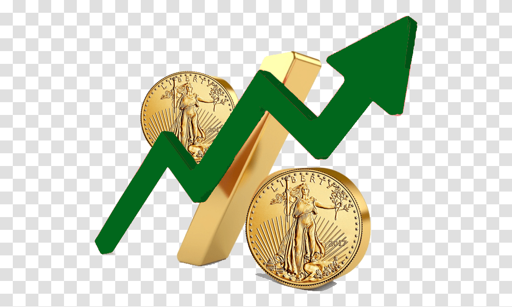 Buy Gold Buy Silver Coin, Cross, Trophy, Gold Medal Transparent Png