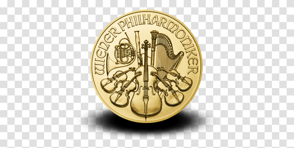 Buy Gold With Bitcoin Moro Bitcoin Vienna Philharmonic, Money, Brass Section, Musical Instrument, Chandelier Transparent Png