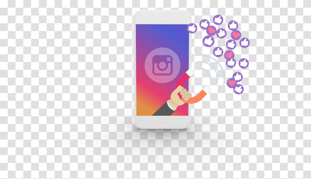 Buy Instagram Followers And Likes Smm Gain Advertising, Electronics, Phone, Mobile Phone, Cell Phone Transparent Png